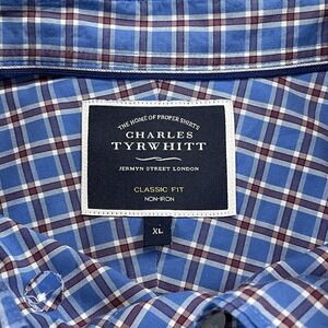 Charles Tyrwhitt classic fit non-iron button up shirt, men's XL